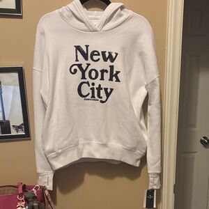 Abercrombie Kids White NYC Hoodie